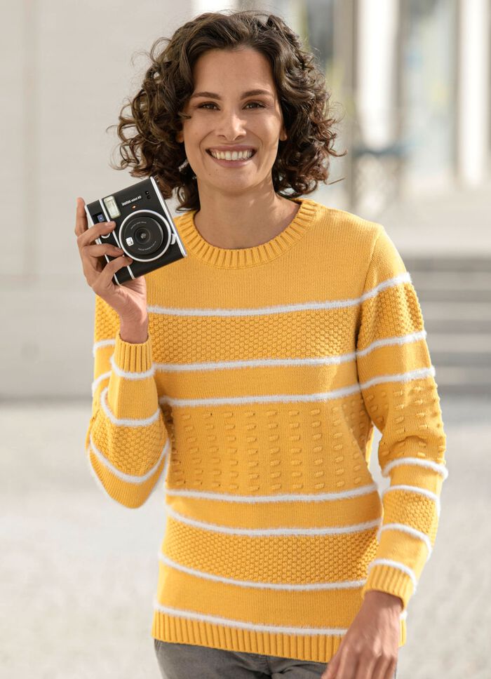 Pullover mit Ringeln 