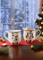 Henkelbecher aus hochwertigen Premiumporzellan 