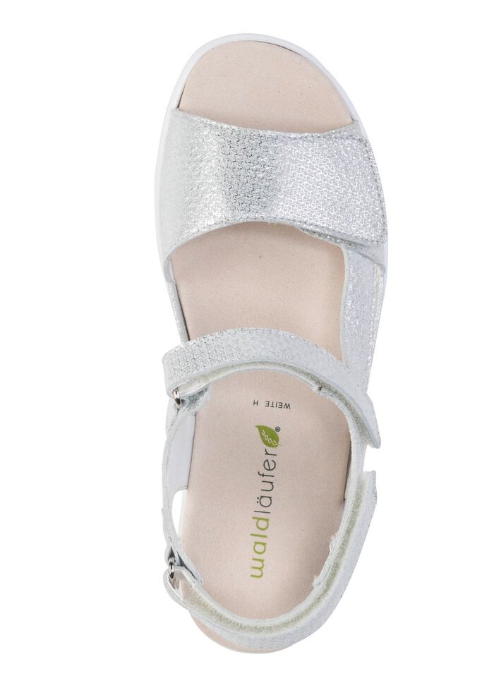 Waldl&auml;ufer Sandalette mit effektvoller Pr&auml;gung 