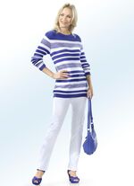 Jeans mit sch&ouml;nen Stickereien 