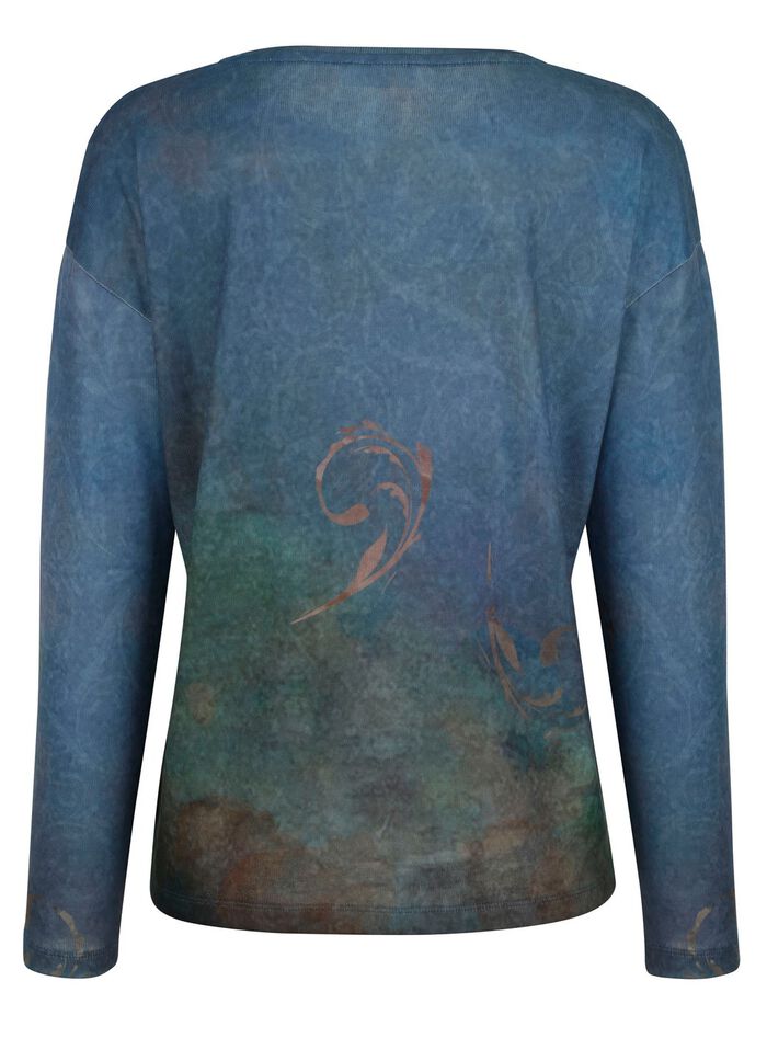 Shirt mit dezentem Floralprint 