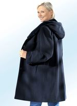 Kurzmantel mit fester Kapuze 