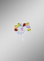 Anstecknadel mit Edelsteine 