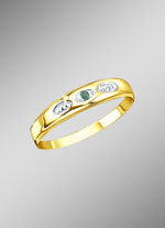 Damenring mit Smaragd 