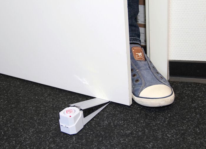 Alarm-T&uuml;rstopper zum Blockieren und Alarmieren bei Eindringlingen 