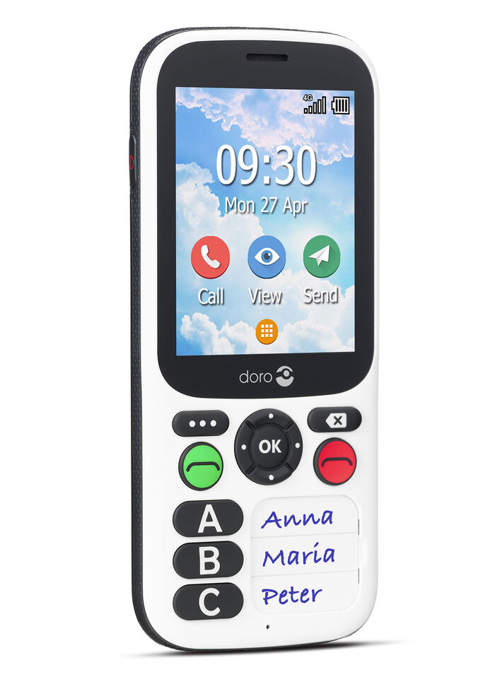 Sehr einfach zu bedienendes Tastentelefon Doro 780X 