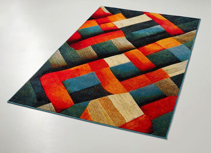 Farbenfrohe Brücken und Teppiche MULTICOLOR