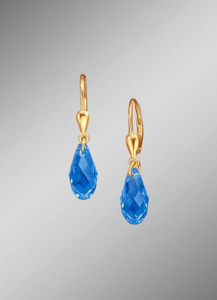 Ohrringe mit Swarovski-Tropfen 