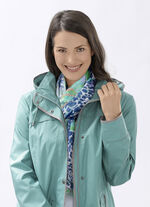 Schal mit Fantasie- und Raubtierfell-Dessin 