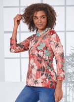 Shirt mit Floraldruck 