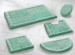 Kombifreundliche Badgarnitur, ideal f&uuml;r Allergiker KARIBIKGR&Uuml;N