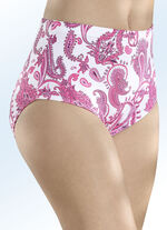 Fünferpack Slips mit Paisley-Dessin 