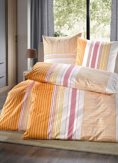 Bettw&auml;sche-Garnitur aus 100% Baumwolle 