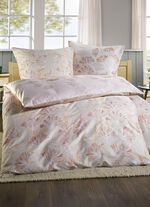 Feinbiber Bettw&auml;schegarnitur aus dem Hause Biberna BEIGE