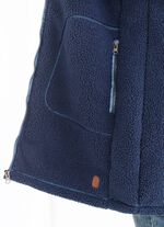 Kurzmantel mit gebondeter Pl&uuml;sch-Innenausstattung 