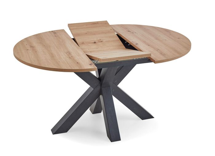 Runder Esstisch mit Auszug 