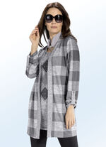 Longshirt mit Allover-Dessin 