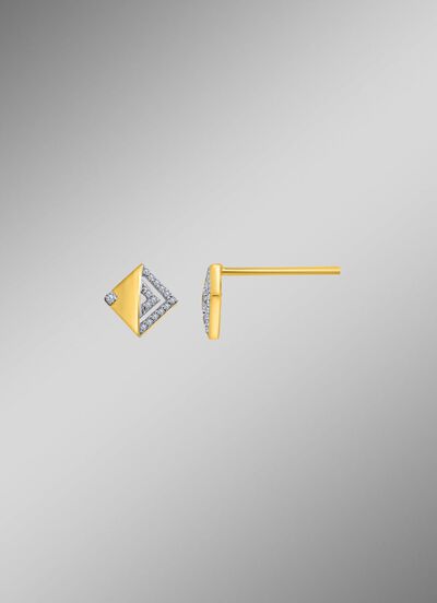 Tolle Ohrstecker mit Diamanten 