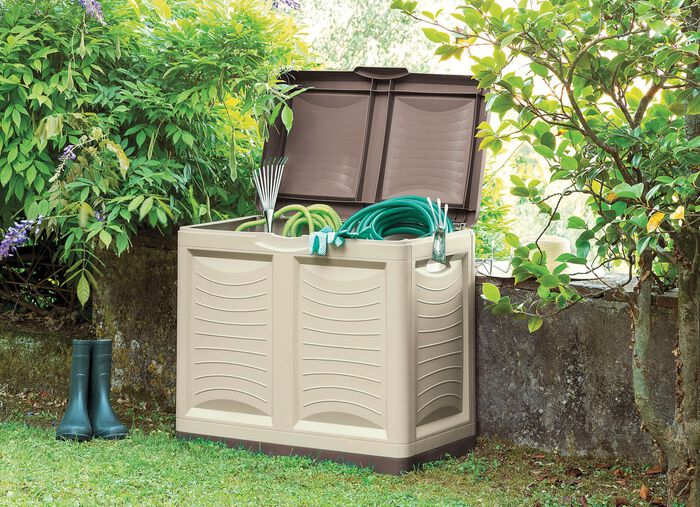 Universalbox aus temperatur- und UV-best&auml;ndigem Kunststoff BEIGE