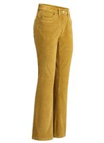 Cordhose in trendiger Bootcut-Form 