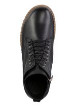 Andrea Conti, klassiche Damen-Boots, mit herausnehmbarem Fu&szlig;bett SCHWARZ