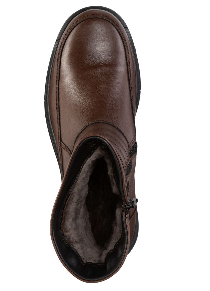 GINO GALANTE, gef&uuml;tterte Herren-Stiefel, Winterschuhe, mit Lammfell 