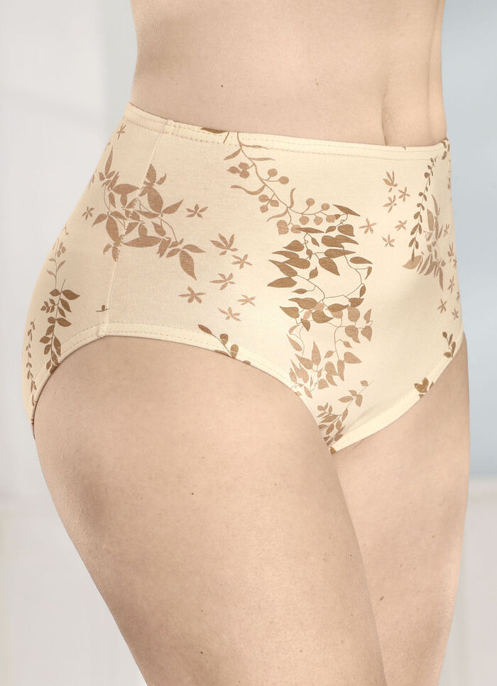 Sechserpack Slips mit Druckdessin 