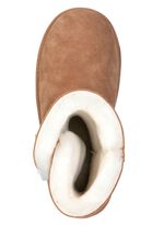 ELENA EDEN, gef&uuml;tterte Damen-Stiefel, Winterschuhe, mit Lammfell 