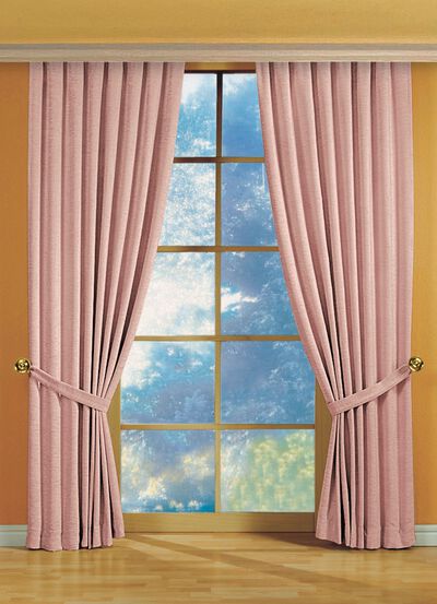 Fensterdekoration aus schwerer Thermo-Chenille-Qualit&auml;t 