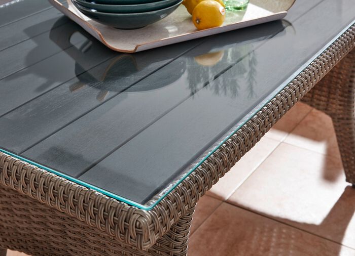 Lounge-Set Flair aus hochwertigen Materialien BEIGE