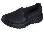 SKECHERS, klassiche Damen-Slipper, aus Synthetik und elastischem Strick-Material 