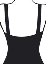 Tankini mit figurfreundlichem Oberteil, verstellbaren Tr&auml;gern und Softschalen 