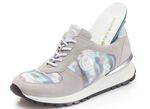 Waldl&auml;ufer Sneaker mit bedrucktem Textilmaterial GRAU-BUNT