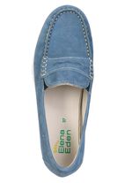 ELENA EDEN, klassische Damen-Slipper, Weite H, mit herausnehmbarem Fu&szlig;bett JEANS