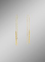 Ankerkettchen-Ohrringe Durchzieher 