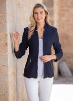 Jacke mit Schulterpolstern MARINE