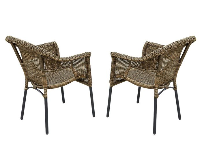 Ravenna 2er-Set Gartensessel 