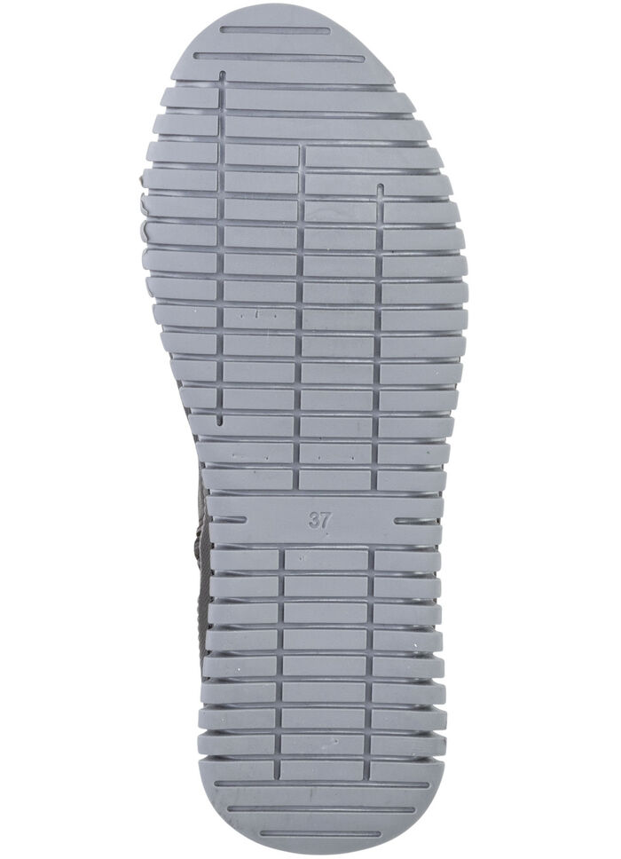 Gemini Schn&uuml;r-Bootie aus weichem Rind-Nappaleder SCHWARZ