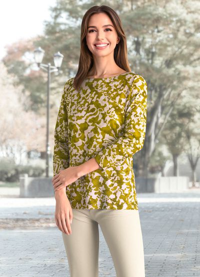 Shirt mit Allover-Druck 