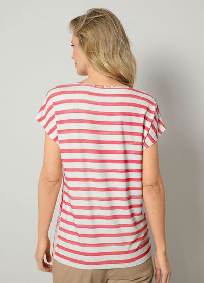 Shirt mit farbenfrohem Mustermix 