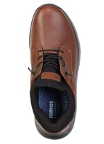 Komfortable Herren-Slipper, Weite H, mit herausnehmbarem Fu&szlig;bett KASTANIE