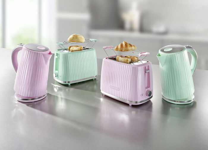 Russell Hobbs Frühstücksserie Eden aus Hochglanz-Kunststoff GRÜN