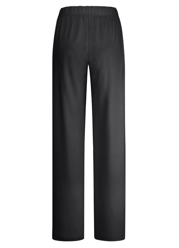 Angesagte Hose in modischer Weite SCHWARZ