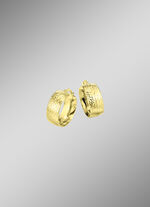 Diamantierte Creolen mit Clipverschluss 