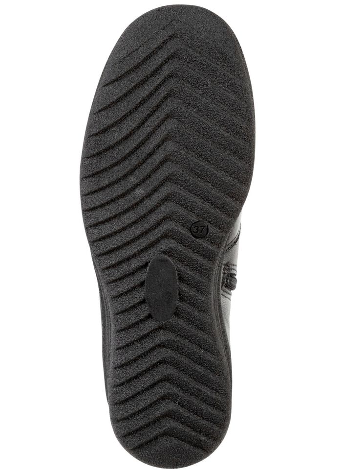 ELENA EDEN, gef&uuml;tterte Damen-Stiefeletten, Winterschuhe, Weite H, mit Lammfell 