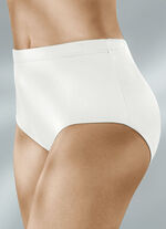 F&uuml;nferpack Slips mit Gummizug 3X AZURBLAU, 2X WEISS