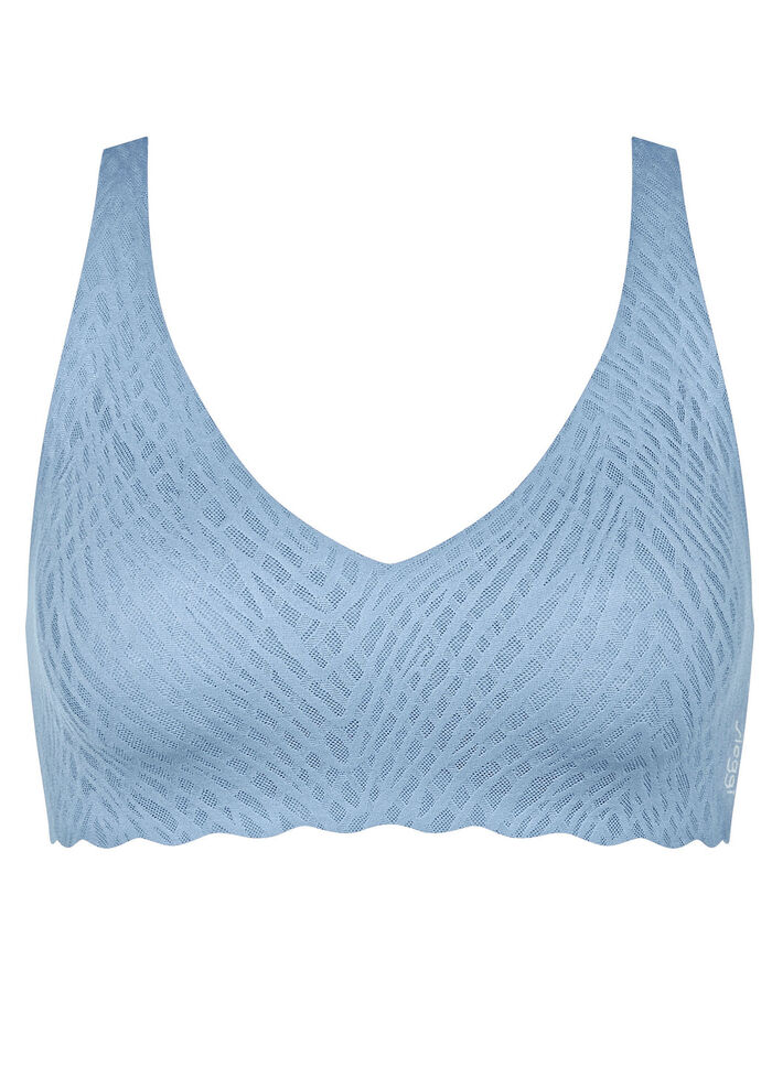 Sloggi ZERO FEEL Bliss-BH aus elastischer Spitze AZURBLAU