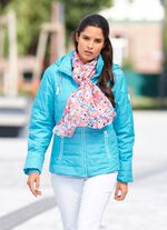 Kurzjacke mit abnehmbarer Kapuze 