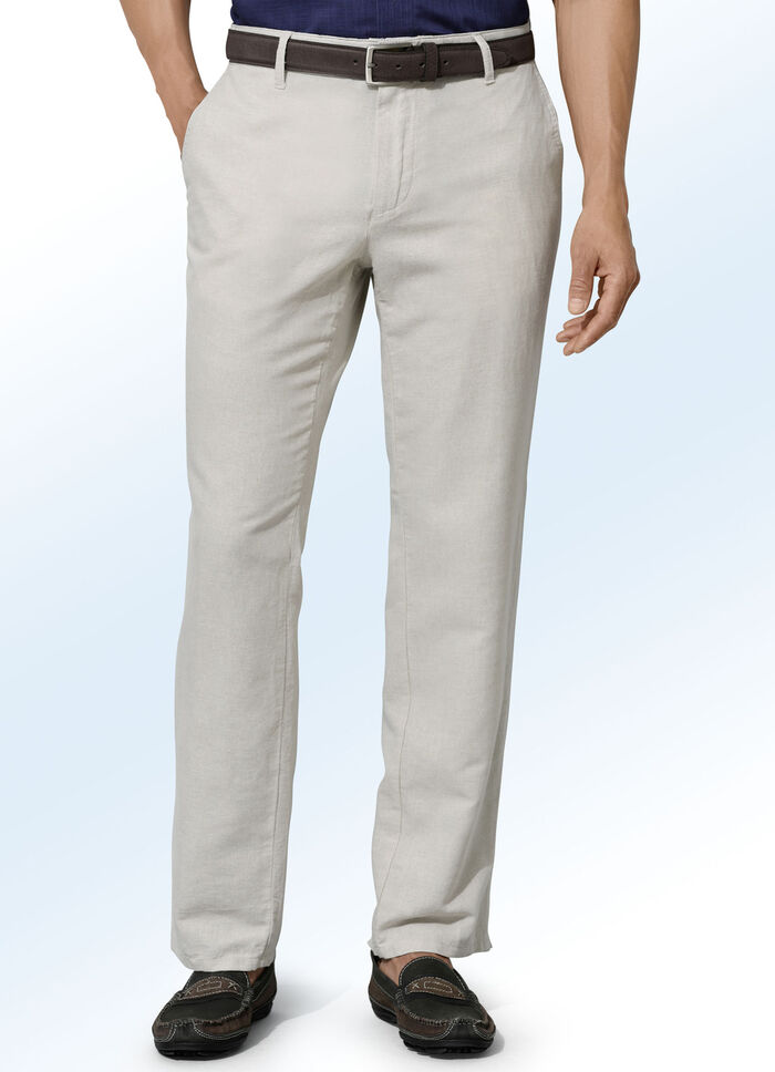 "Francesco Botti"-Hose in 4 Farben NATUR