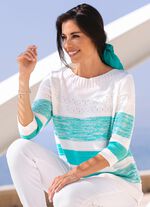 Pullover in Mustermix 